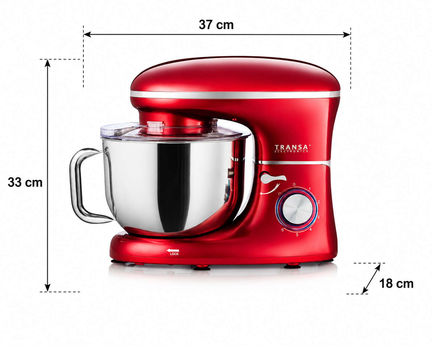Zabezpieczenia robota planetarnego GrayChef TE-23